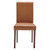 Prosper Faux Leather Dining Side Chair Set of 2 EEI-3617-TAN