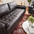 Valour 81" Leather Sofa EEI-4634-BRN