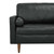 Valour 81" Leather Sofa EEI-4634-BLK