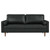 Valour Leather Sofa EEI-4633-BLK