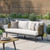 Meadow Outdoor Patio Sofa EEI-4989-NAT-WHI