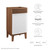 Render 18" Bathroom Vanity Cabinet EEI-4849-WHI-WAL