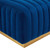 Conjure Channel Tufted Performance Velvet Ottoman EEI-5507-GLD-NAV