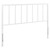 Tatum King Metal Headboard MOD-6171-WHI