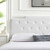 Juliet Tufted King/California King Performance Velvet Headboard MOD-6186-WHI