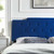 Juliet Tufted King/California King Performance Velvet Headboard MOD-6186-NAV