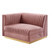 Sanguine Channel Tufted Performance Velvet Modular Sectional Sofa Left-Arm Chair EEI-6031-DUS