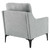 Corland Upholstered Fabric Armchair EEI-6023-LGR