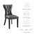 Silhouette Dining Vinyl Side Chair EEI-812-GRY