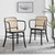 Winona Wood Dining Chair Set of 2 EEI-6076-BLK