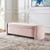 Nebula Upholstered Performance Velvet Bench EEI-6054-PNK