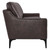 Corland Leather Sofa EEI-6018-BRN