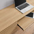 Render Wall Mount Wood Office Desk EEI-5865-OAK