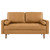 Valour Leather Loveseat EEI-5870-TAN