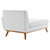 Engage Right-Facing Upholstered Fabric Chaise EEI-1794-WHI