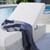 Convene Outdoor Patio Chaise EEI-4307-LGR-WHI