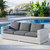 Convene Outdoor Patio Sofa EEI-4305-LGR-CHA