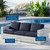Convene Outdoor Patio Sofa EEI-4305-LGR-NAV