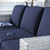 Convene Outdoor Patio Sofa EEI-4305-LGR-NAV