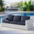 Convene Outdoor Patio Sofa EEI-4305-LGR-NAV