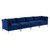 Ardent 4-Seater Performance Velvet Sofa EEI-4274-NAV