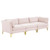 Ardent Performance Velvet Sofa EEI-4269-PNK