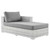 Convene Outdoor Patio Right Chaise EEI-4304-LGR-GRY