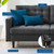 Exalt Tufted Fabric Sofa EEI-4445-CHA