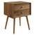 Ember Wood Nightstand With USB Ports EEI-4343-WAL-WAL