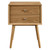 Ember Wood Nightstand With USB Ports EEI-4343-NAT-NAT