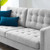 Exalt Tufted Fabric Sofa EEI-4445-LGR