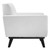 Engage Channel Tufted Fabric Armchair EEI-5460-WHI