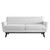 Engage Channel Tufted Fabric Loveseat EEI-5461-WHI