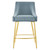 Discern Performance Velvet Counter Stool EEI-5474-LBU