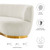 Kindred Upholstered Fabric Sofa EEI-5487-GLD-IVO