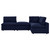 Commix 4-Piece Sunbrella® Outdoor Patio Sectional Sofa EEI-5582-NAV