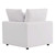 Commix 4-Piece Outdoor Patio Sectional Sofa EEI-5580-WHI