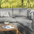 Commix 5-Piece Outdoor Patio Sectional Sofa EEI-5589-CHA