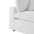 Commix 5-Piece Sunbrella® Outdoor Patio Sectional Sofa EEI-5588-WHI