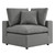 Commix 5-Piece Outdoor Patio Sectional Sofa EEI-5587-CHA