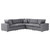 Commix 5-Piece Sunbrella® Outdoor Patio Sectional Sofa EEI-5590-SLA