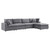 Commix 5-Piece Sunbrella® Outdoor Patio Sectional Sofa EEI-5584-SLA