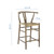 Amish Wood Counter Stool EEI-3850-GRY