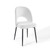 Rouse Upholstered Fabric Dining Side Chair EEI-3801-BLK-WHI