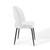Rouse Upholstered Fabric Dining Side Chair EEI-3801-BLK-WHI