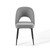 Rouse Upholstered Fabric Dining Side Chair EEI-3801-BLK-LGR