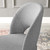 Rouse Upholstered Fabric Dining Side Chair EEI-3801-BLK-LGR
