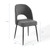 Rouse Upholstered Fabric Dining Side Chair EEI-3801-BLK-CHA