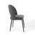 Rouse Upholstered Fabric Dining Side Chair EEI-3801-BLK-CHA