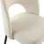 Rouse Upholstered Fabric Dining Side Chair EEI-3801-BLK-BEI